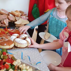 Aktuelles "Fasching" - Faschingsbuffet mit Krapfen