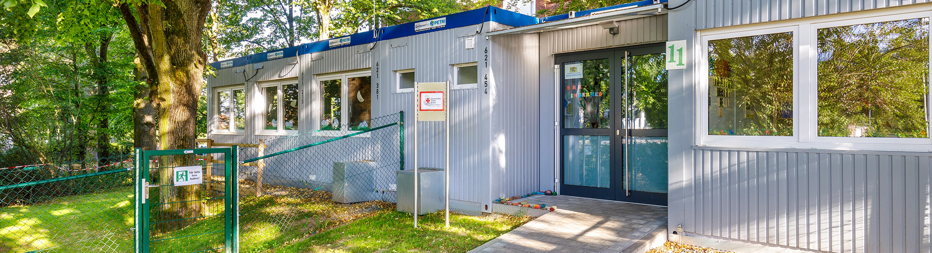 Eingangsbereich BRK-Kindernest | Foto: Studio Thomas Köhler im Auftrag der Container Rent Petri GmbH