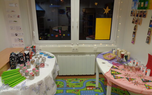 Adventsbasar im BRK-Kindernest