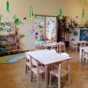 Gruppenraum der Kindergartengruppe "Frechdachse" | BRK-Kinderhaus