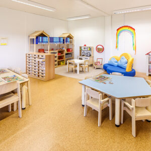 Kindergarten Nebenraum Eulen | Foto: Studio Thomas Köhler im Auftrag der Container Rent Petri GmbH